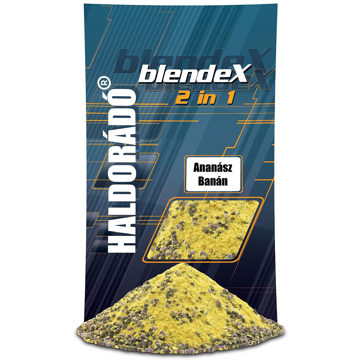 Nada, Haldorado, BlendeX 2 in 1 - Ananas + Banana 800 g