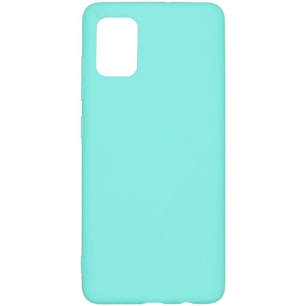 Husa silicon Samsung Galaxy A71 Matte, Antisoc, TPU, Viceversa Mint