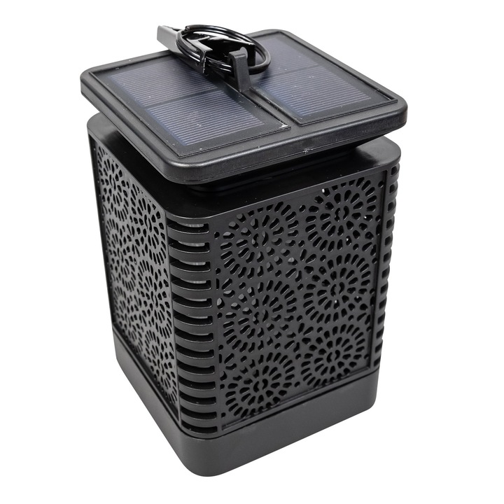 Aplica de gradina solara , Efect flacara , IP44