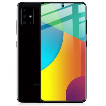 Folie protectie Forever, 5D, Premium Glass, Full Cover, Full Glue, Samsung Galaxy A51, Negru Folie protectie Forever, 5D, Premium Glass, Full Cover, Full Glue, Samsung Galaxy A51, Negru