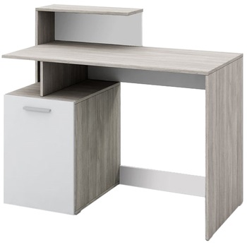 Birou Irim Beta, 110x54.5x75 cm, Gri/Alb Birou Irim Beta, 110x54.5x75 cm, Gri/Alb
