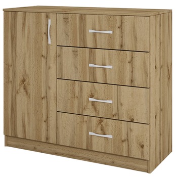 Comoda Irim Paco, 100x43.5x91 cm, Stejar Dakota Comoda Irim Paco, 100x43.5x91 cm, Stejar Dakota