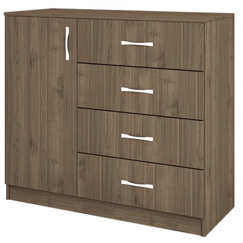 Comoda Irim Paco, 100x43.5x91 cm, Nuc Amiral Comoda Irim Paco, 100x43.5x91 cm, Nuc Amiral