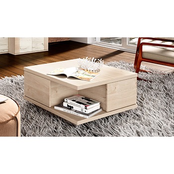 Masuta cafea Irim Salvador, 75x75x40 cm, Sonoma Masuta cafea Irim Salvador, 75x75x40 cm, Sonoma