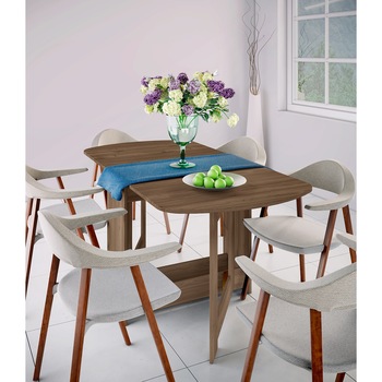 Masa plianta Irim Pierre 36(160)x80x76 cm, Nuc Amiral Masa plianta Irim Pierre 36(160)x80x76 cm, Nuc Amiral