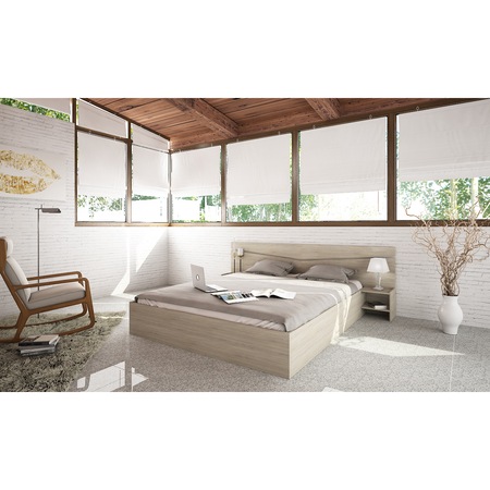 Pat Irim Milano, 160x200 (204.5x226x78 cm), 2 noptiere, Sonoma