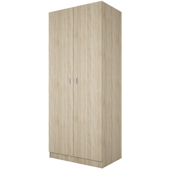 Dulap Irim Detroit, 80x52.5x191 cm, 2 usi, Sonoma Dark Dulap Irim Detroit, 80x52.5x191 cm, 2 usi, Sonoma Dark