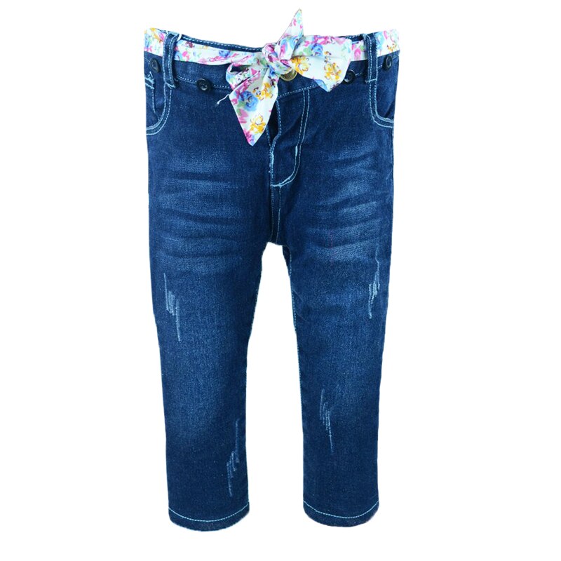 Blugi pentru fetite Vitamins BPF-02, Albastru, 80 cm