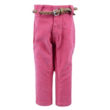 Pantaloni lungi casual, fetite, NN, uni, Roz Pantaloni lungi casual, fetite, NN, uni, Roz