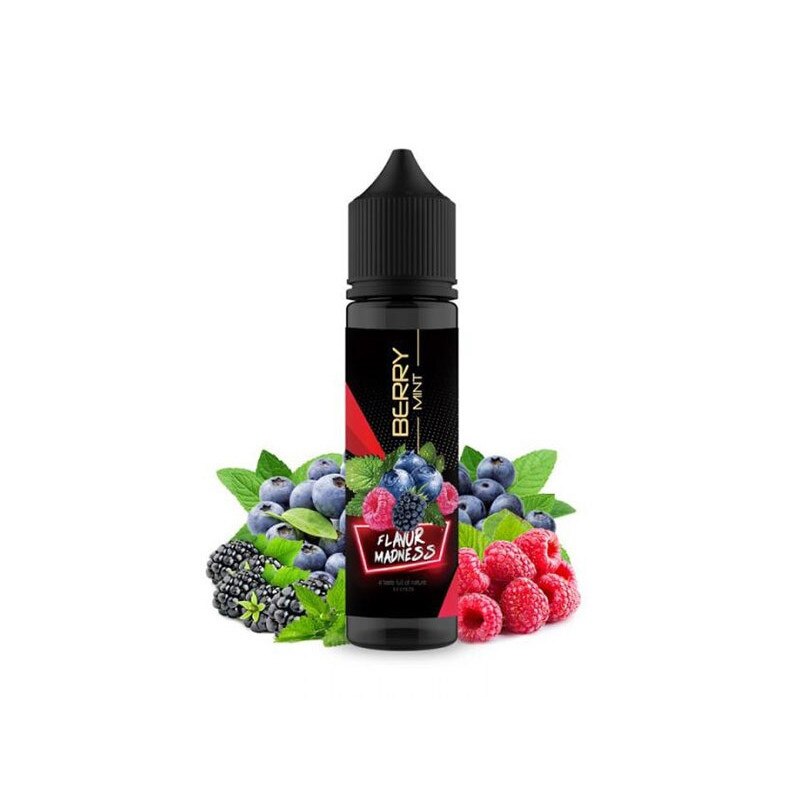 Lichid Tigara Electronica Flavor Madness - Berry Mint ,50ml ,0mg/ml