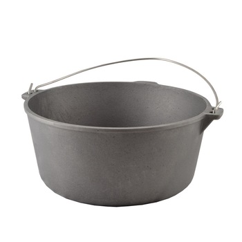 Ceaun fonta plat 13 litri Ceaun fonta plat 13 litri