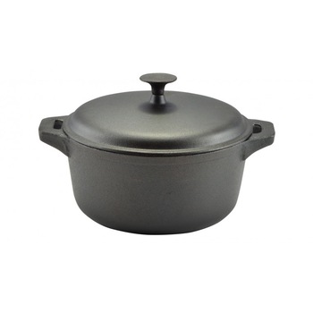Oala fonta cu capac 34 cm 9 L Inductie Oala fonta cu capac 34 cm 9 L Inductie