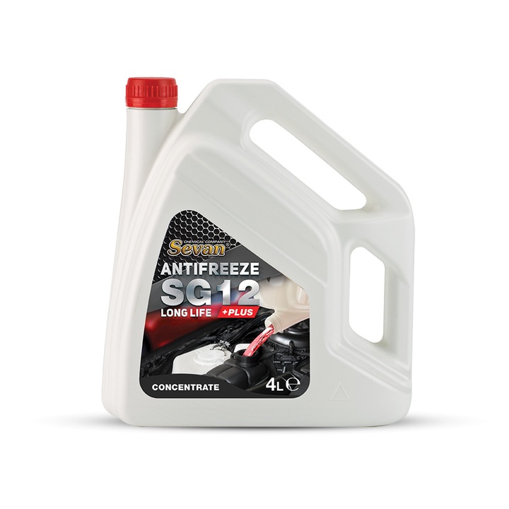 Antigel, Sevan, Long Life SG12+, Concentrat, 4 Litri