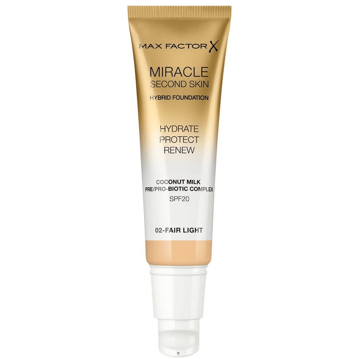 Max Factor Miracle Second Skin Alapozó 02