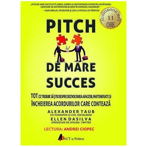 Pitch de mare succes, Audiobook - Alexander Taub & Ellen DaSilva