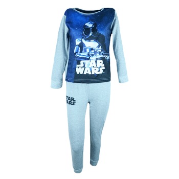 Pijama pentru baieti E Plus M Star Wars Trooper, Gri Pijama pentru baieti E Plus M Star Wars Trooper, Gri