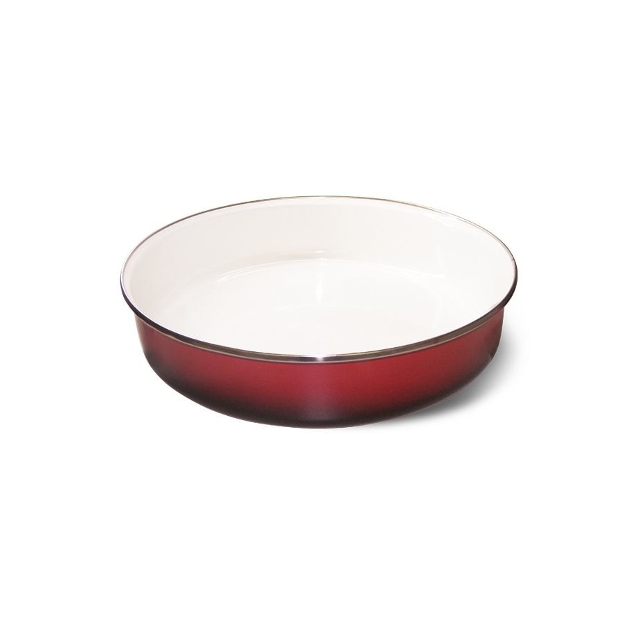 Tava Universala, Elekom, Otel carbon | Email, Galben, 36x7 cm