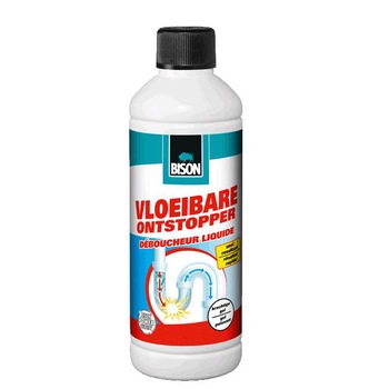 Solutie pentru desfundarea tevilor, Bison, 500ml Solutie pentru desfundarea tevilor, Bison, 500ml