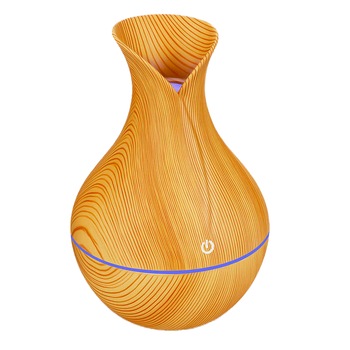 Difuzor si umidificator ultrasonic aromaterapie BubiSS, cu lumina LED, Vaza 003, Gold Difuzor si umidificator ultrasonic aromaterapie BubiSS, cu lumina LED, Vaza 003, Gold