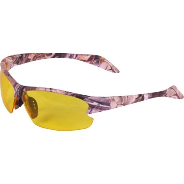 Ochelari de protectie Jack Pyke, lentile interschimbabile, gri si galben, rama maro camuflaj