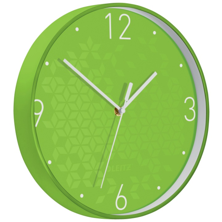 Безшумен часовник Leitz за зелена стена