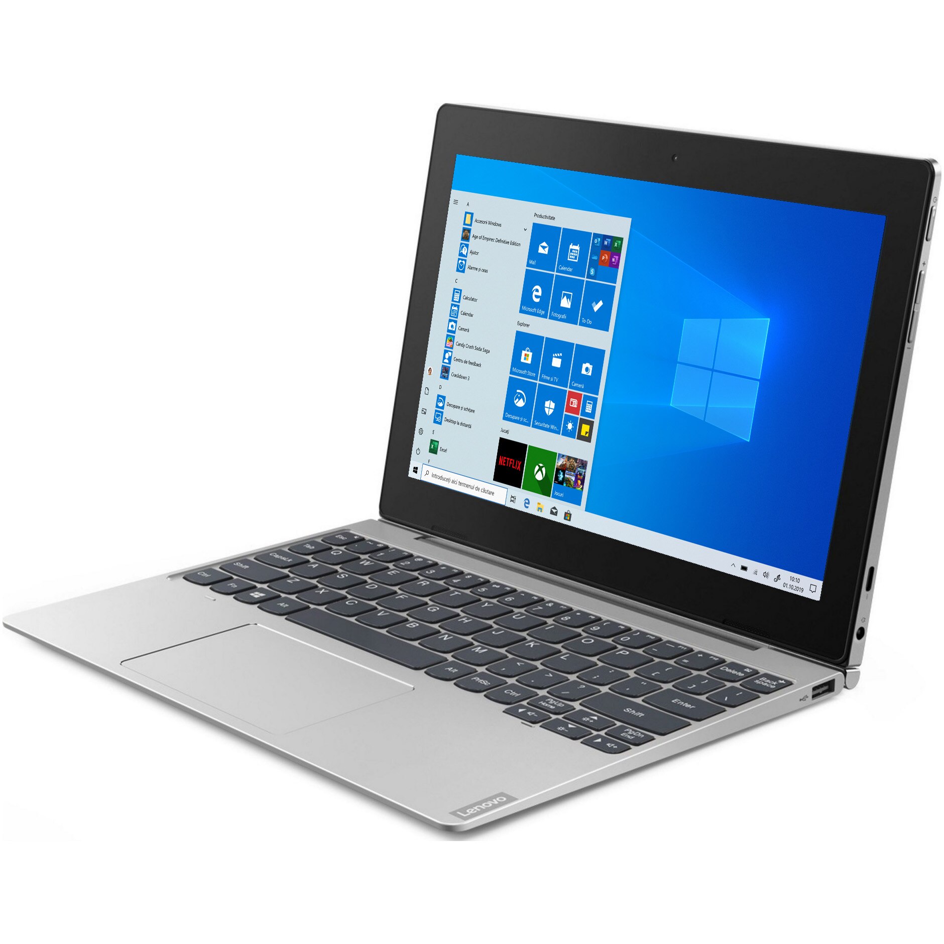 Laptop 2 in 1 Lenovo IdeaPad D330-10IGM cu procesor Intel