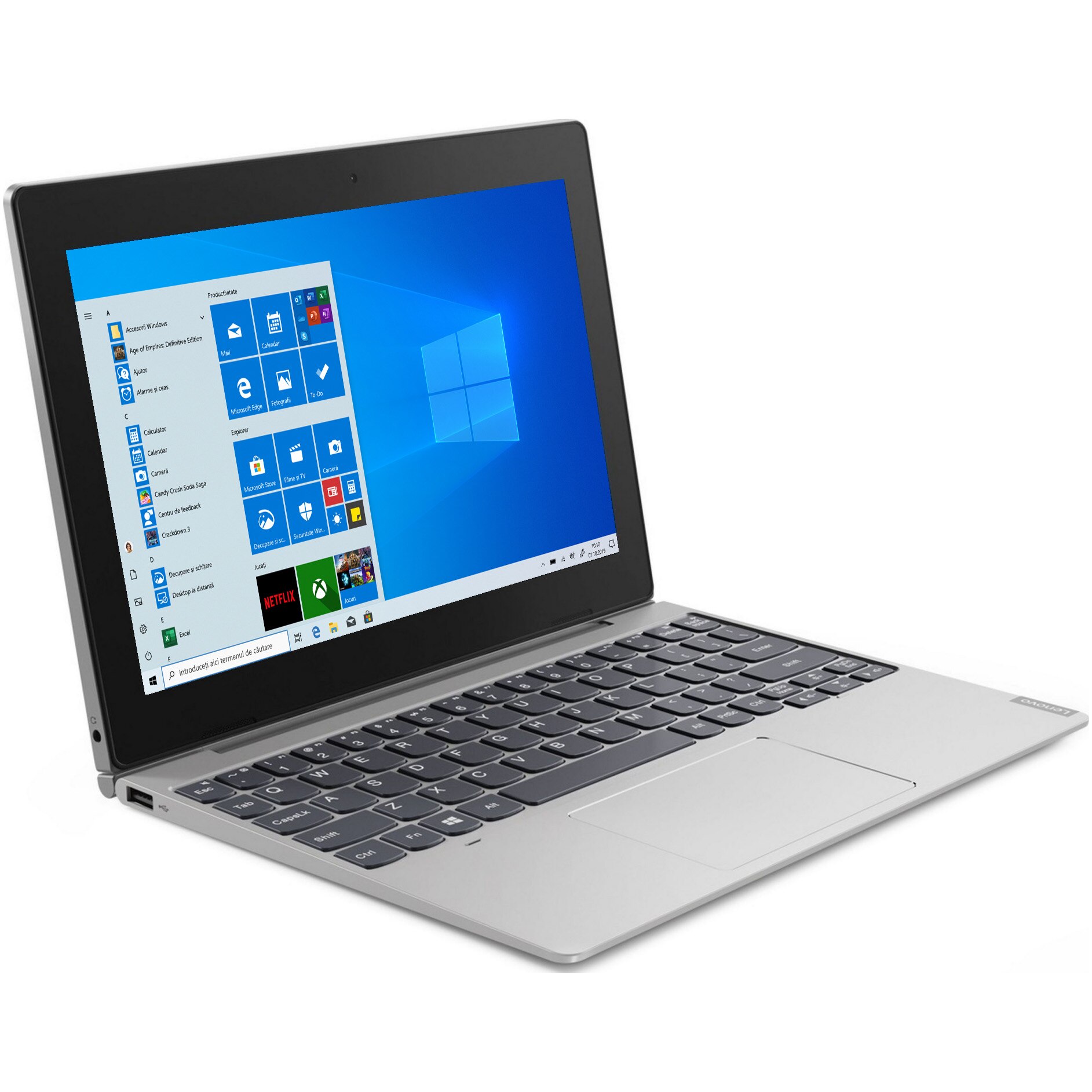 Laptop 2 in 1 Lenovo IdeaPad D330-10IGM cu procesor Intel® Celeron