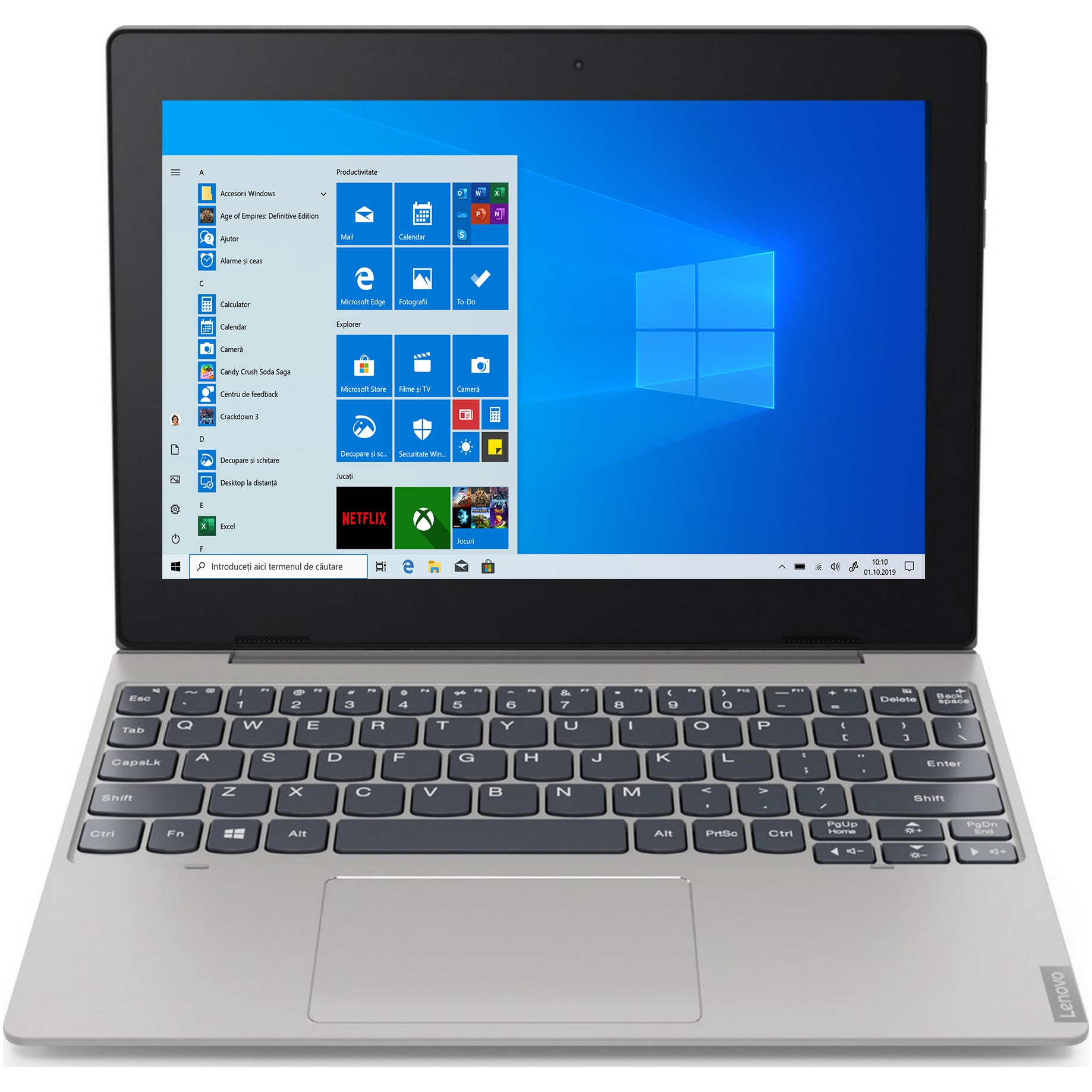Lenovo IdeaPad D330/CeleronN4000　win11 Laptop 2 in 1 Lenovo IdeaPad D330-10IGM cu procesor Intel® Celeron