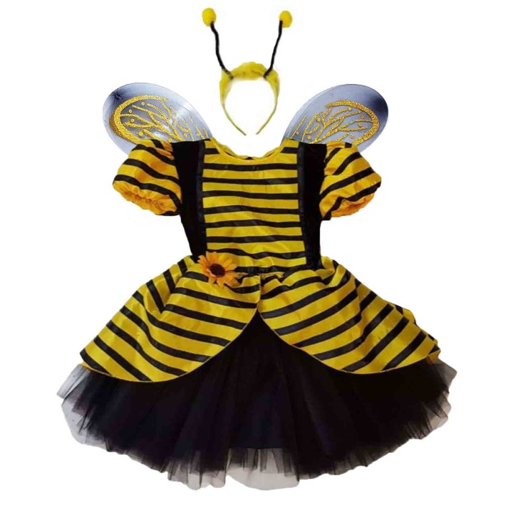 Rochita Albinuta cu tull 8-9 ani, Flavis, Galben