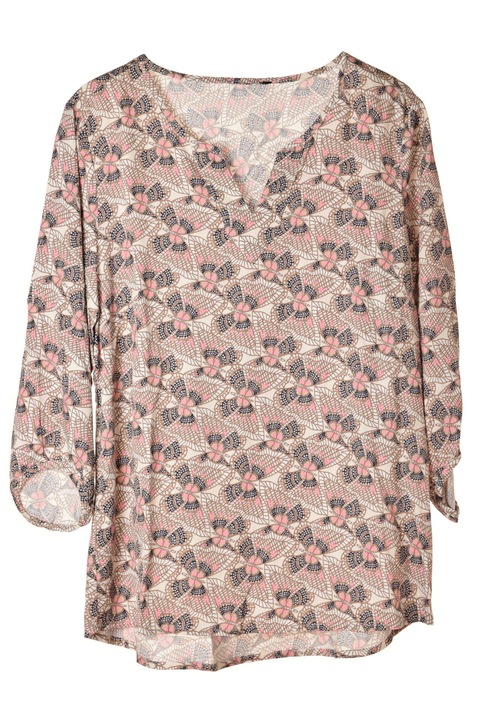 Bluza dama, s.Oliver, Viscoza, Maro/Roz, 36 EU