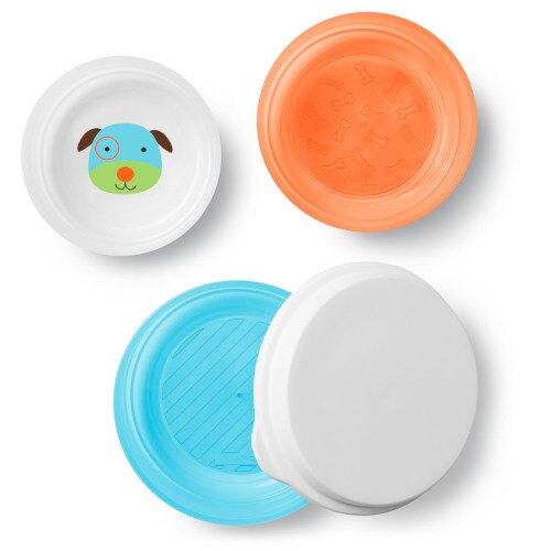 Set Skip Hop Boluri Anti-alunecare pentru Servire - Catel