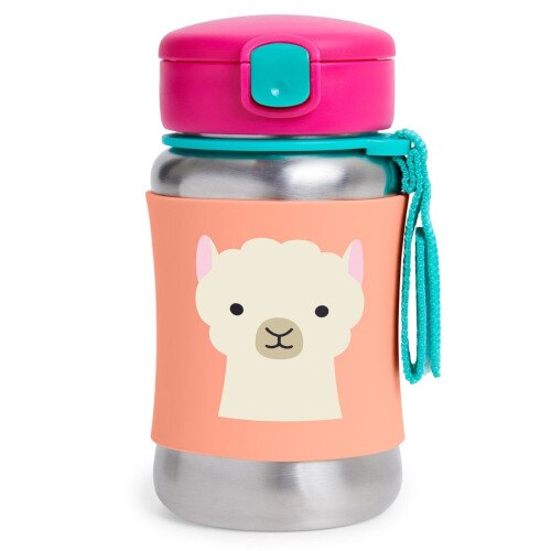 Sticla Skip Hop din Otel Inoxidabil cu Pai - Lama
