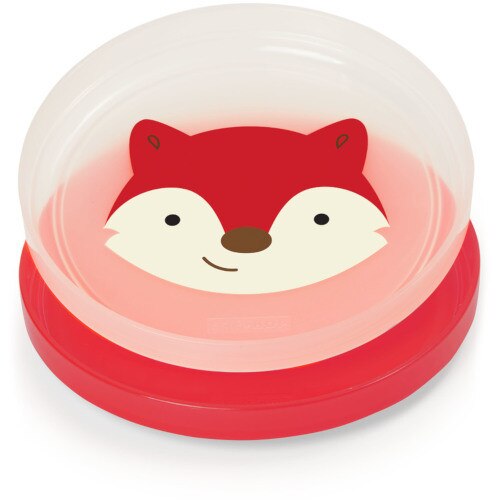 Set Skip Hop Farfurii Anti-alunecare - Vulpe