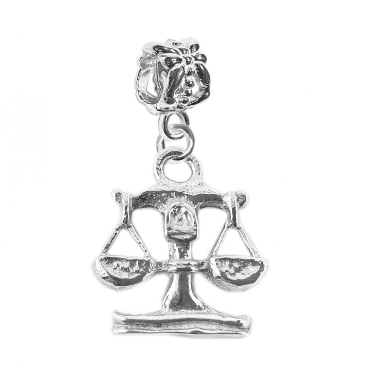 Charm argint zodie Balanta zodiac european 9243155 Dras