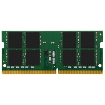 Memorie Kingston 8GB, SODIMM, DDR4, PC4-25600, 3200MHz, CL22 KVR32S22S8/8 Memorie Kingston 8GB, SODIMM, DDR4, PC4-25600, 3200MHz, CL22 KVR32S22S8/8