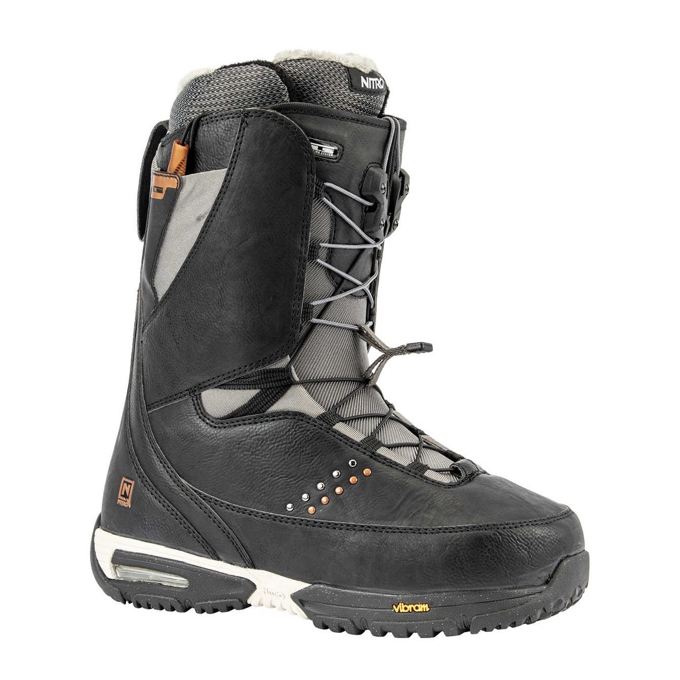 Boots snowboard femei Nitro Faint TLS Negru/Gri, marime 26 19/20