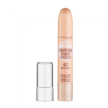 Creion Corector Maybelline Dream Brightening Creamy Concealer, 40 Medium/Cannelle, 3g Creion Corector Maybelline Dream Brightening Creamy Concealer, 40 Medium/Cannelle, 3g