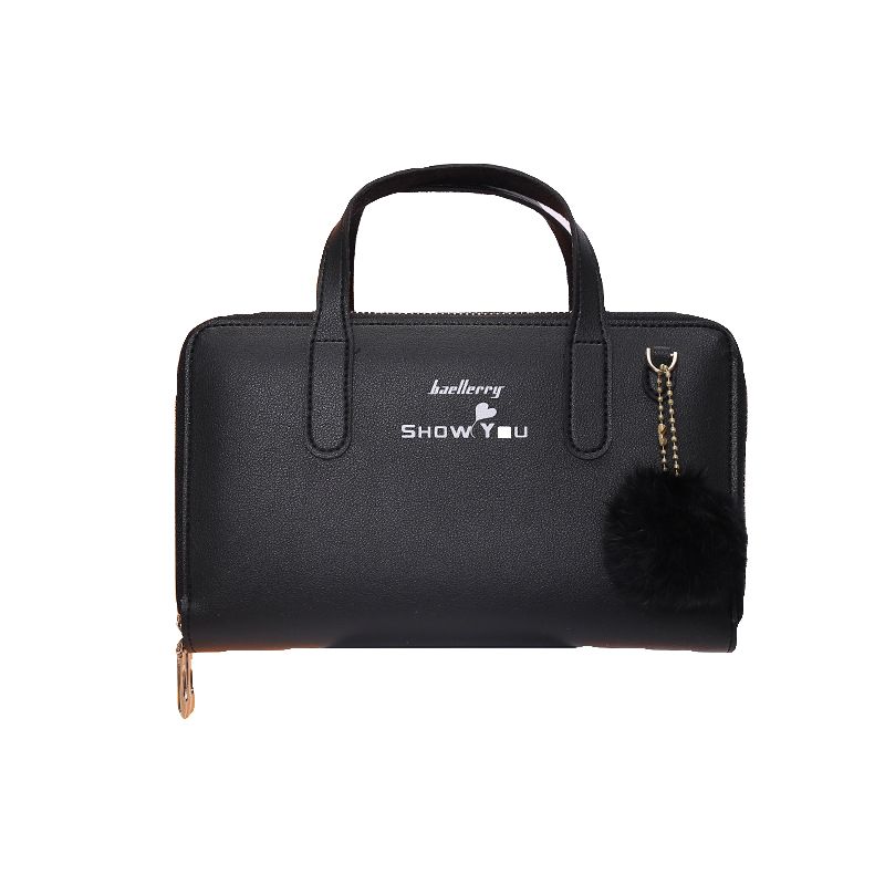 Portofel dama Baellerry RM-263 , Negru , Piele