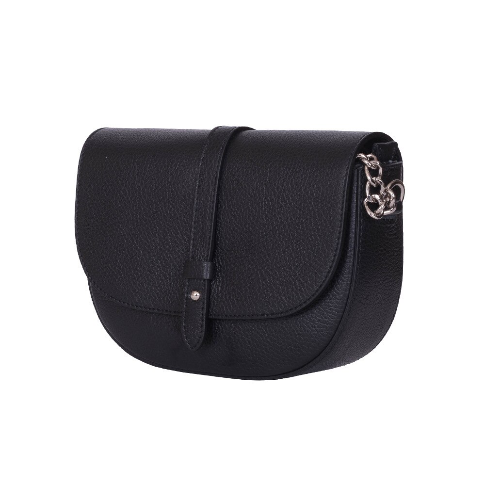 Poseta piele naturala Larisa neagra