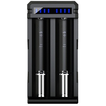 Incarcator pentru acumulatori Xtar SC2, USB, Compatibil cu QC3.0, 2000 mAh, 3.7 V, 3A/2A, Negru Incarcator pentru acumulatori Xtar SC2, USB, Compatibil cu QC3.0, 2000 mAh, 3.7 V, 3A/2A, Negru