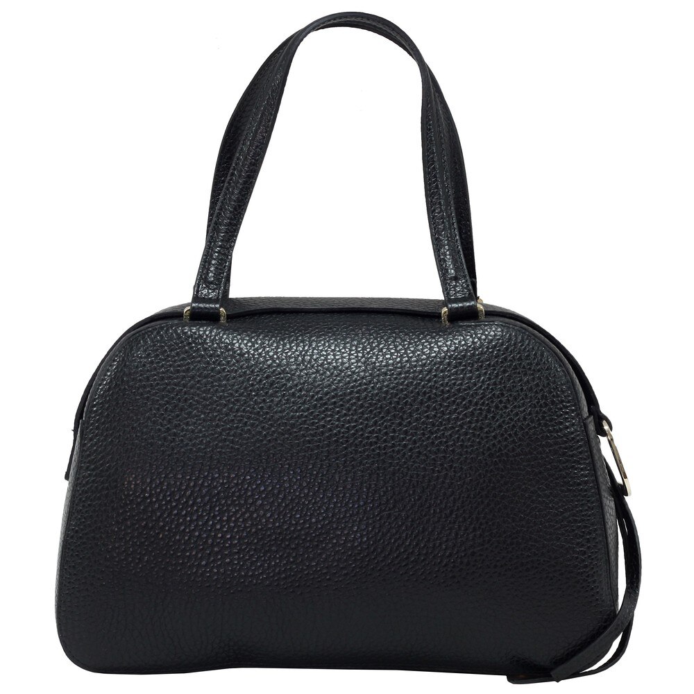 Geanta de dama casual Gilda Tonelli din piele naturala 0805 neagra