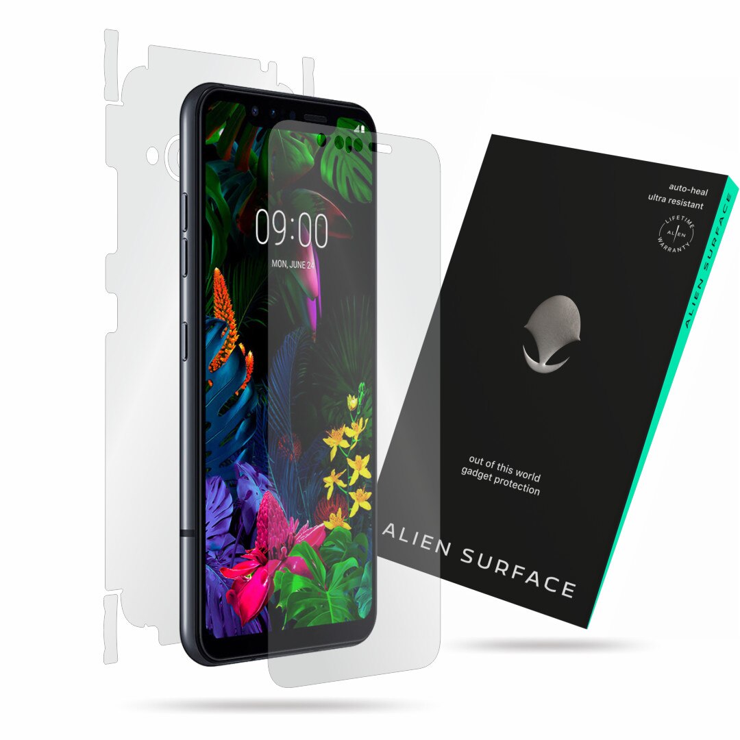 Folie Alien Surface, LG G8s ThinQ, protectie ecran, spate, laterale