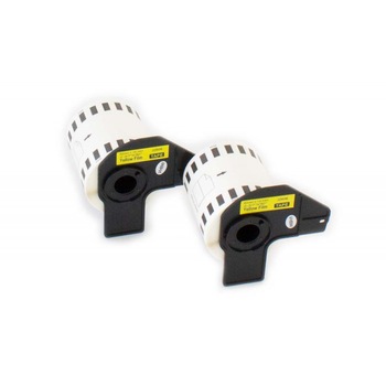 Set 2 Banda/Rola DK22606 62mmX15.24m Galben pentru Brother P-Touch QL 1000 Series / QL1050 / QL1050 N / QL1060 N / QL500 / QL550 / QL 560 / QL570 / QL580 / QL650 TD / QL700 / QL710 W / QL720 NW Set 2 Banda/Rola DK22606 62mmX15.24m Galben pentru Brother P-Touch QL 1000 Series / QL1050 / QL1050 N / QL1060 N / QL500 / QL550 / QL 560 / QL570 / QL580 / QL650 TD / QL700 / QL710 W / QL720 NW