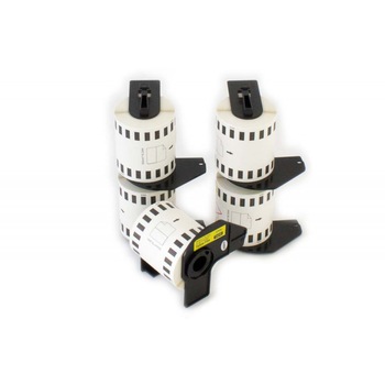 Set 5 Banda/Rola etichete GALBEN pentru for Brother DK44605 62mmX30.48m P-Touch QL1000 1050 1060,500,560,570,580,650,720,Yellow Set 5 Banda/Rola etichete GALBEN pentru for Brother DK44605 62mmX30.48m P-Touch QL1000 1050 1060,500,560,570,580,650,720,Yellow