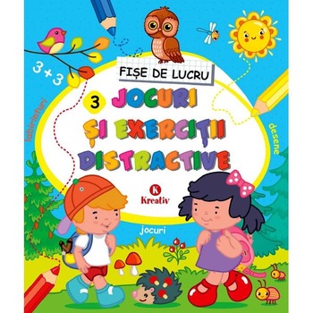 Jocuri si exercitii distractive 3. Fise de lucru Jocuri si exercitii distractive 3. Fise de lucru