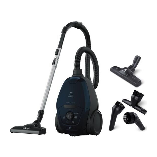 Aspirator cu sac Electrolux Pure D8 PD82-4ST, 600W, Albastru-inchis
