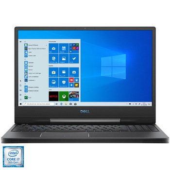 Laptop Gaming Dell Inspiron 7590 G7 cu procesor Intel® Core™ i7- 9750H pana la 4.50 GHz Coffe Lake, 15.6 Laptop Gaming Dell Inspiron 7590 G7 cu procesor Intel® Core™ i7- 9750H pana la 4.50 GHz Coffe Lake, 15.6