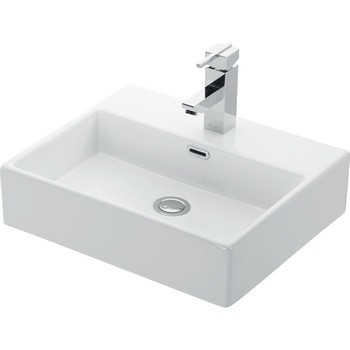 Lavoar ceramic dreptunghiular, Karag, Daphne, 50x42 cm, Alb Lavoar ceramic dreptunghiular, Karag, Daphne, 50x42 cm, Alb