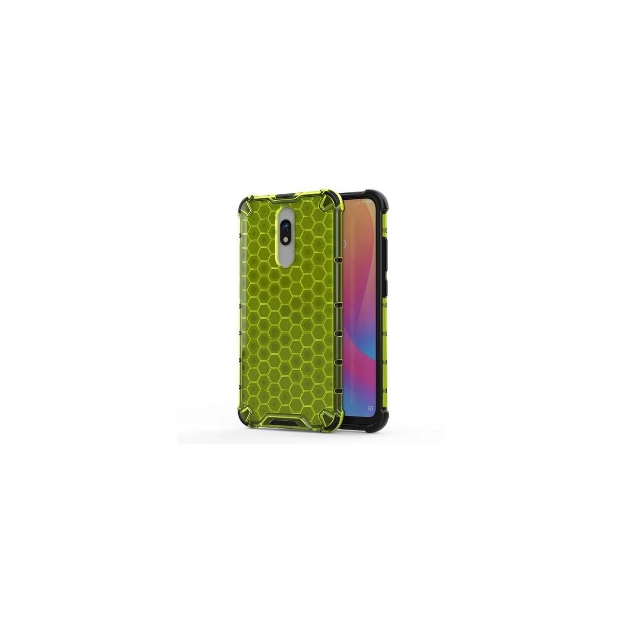 Husa Xiaomi Redmi 8,Redmi 8A - iberry HoneyComb Verde