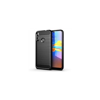Husa Motorola Moto E6 Plus - iberry Carbon Negru Husa Motorola Moto E6 Plus - iberry Carbon Negru